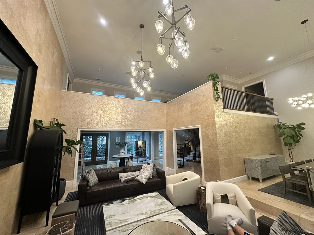 Professional wallpaper installation team at SignatureSpace Wallcoverings