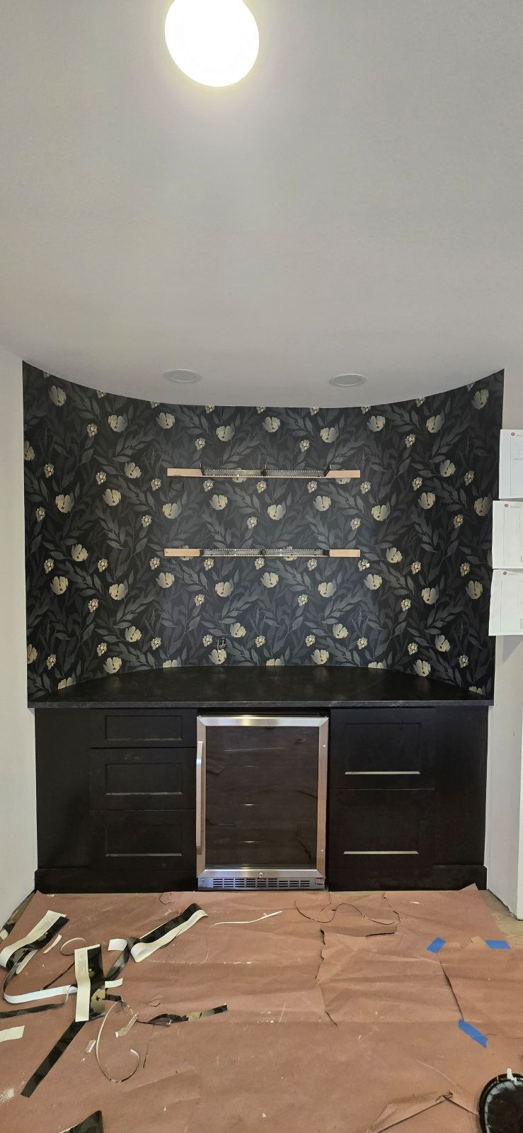 Wallpaper installation in Frisco, TX by SignatureSpace Wallcoverings